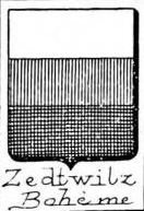 Zedtwitz Coat of Arms / Family Crest 0