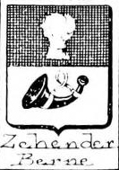 Zehender Coat of Arms / Family Crest 2