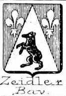 Zeidler Coat of Arms / Family Crest 1