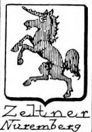 Zeltner Coat of Arms / Family Crest 1