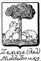 Zenne Coat of Arms / Family Crest 0