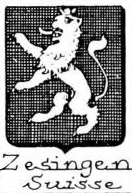 Zesingen Coat of Arms / Family Crest 0