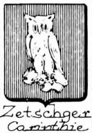 Zetschger Coat of Arms / Family Crest 0