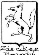 Ziecker Coat of Arms / Family Crest 0