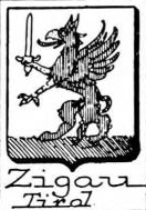 Zigau Coat of Arms / Family Crest 0