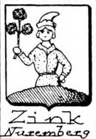 Zink Coat of Arms / Family Crest 2