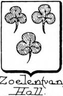 Zoelen Coat of Arms / Family Crest 1