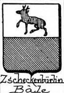 Zscheckenburlin Coat of Arms / Family Crest 0