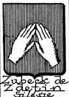 Zubeck Coat of Arms / Family Crest 0