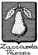 Zuccareta Coat of Arms / Family Crest 0