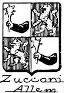 Zucconi Coat of Arms / Family Crest 3
