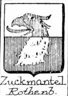 Zuckmantel Coat of Arms / Family Crest 2