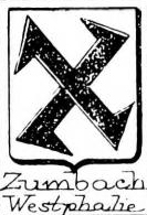 Zumbach Coat of Arms / Family Crest 0