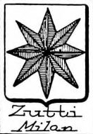 Zutti Coat of Arms / Family Crest 0