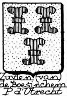 Zuylen Coat of Arms / Family Crest 7
