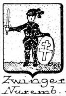 Zwinger Coat of Arms / Family Crest 2