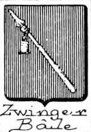 Zwinger Coat of Arms / Family Crest 3