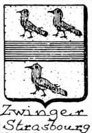 Zwinger Coat of Arms / Family Crest 1