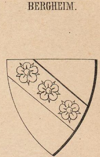 Bergheim Coat of Arms / Family Crest 2