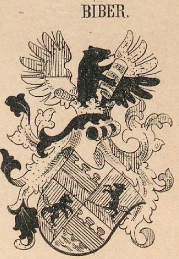 Biber Coat of Arms / Family Crest 3