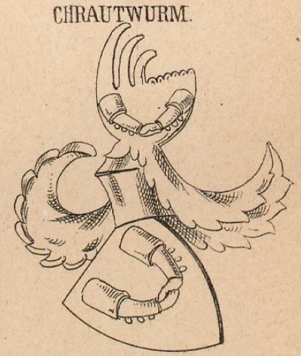Chrautwurm Coat of Arms / Family Crest 0