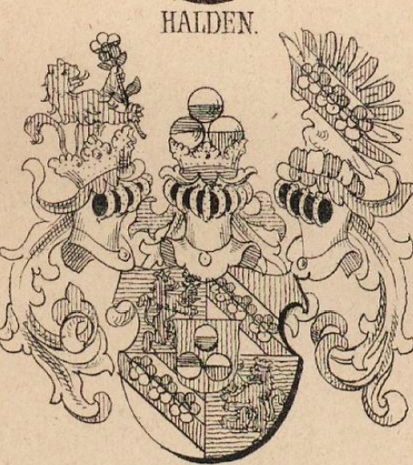 Halden Coat of Arms / Family Crest 3