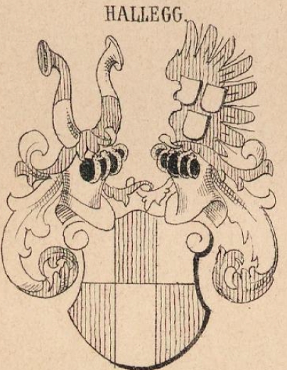 Hallegg Coat of Arms / Family Crest 1