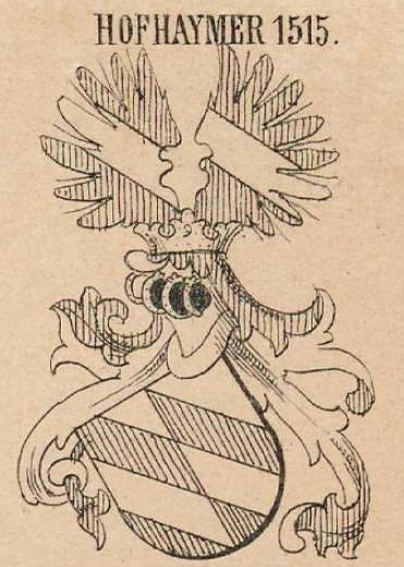 Hofhaymer Coat of Arms / Family Crest 1