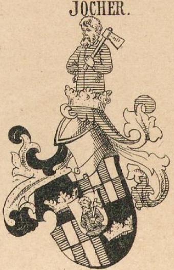 Jocher Coat of Arms / Family Crest 6