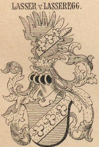 Lasser Coat of Arms / Family Crest 2