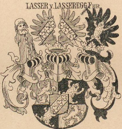 Lasser Coat of Arms / Family Crest 3