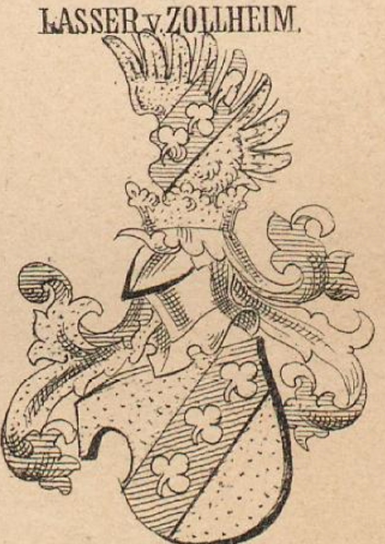 Lasser Coat of Arms / Family Crest 4