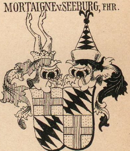 Mortaigne Coat of Arms / Family Crest 8