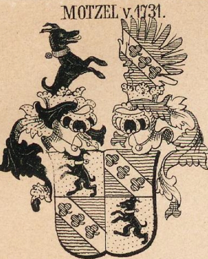 Motzel Coat of Arms / Family Crest 2