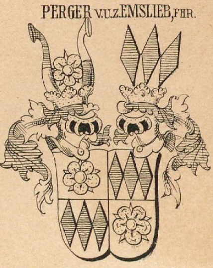 Perger Coat of Arms / Family Crest 19