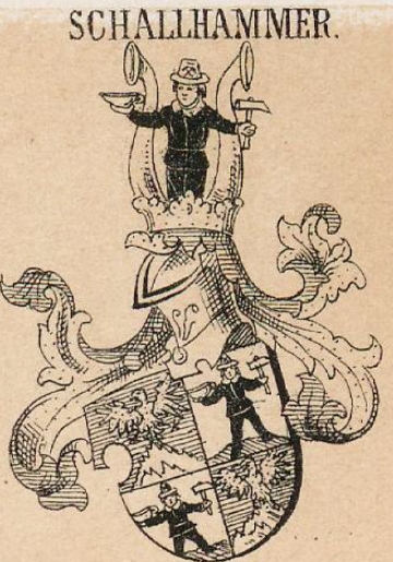 Schallhammer Coat of Arms / Family Crest 1