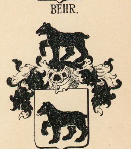 Behr Coat of Arms / Family Crest 7