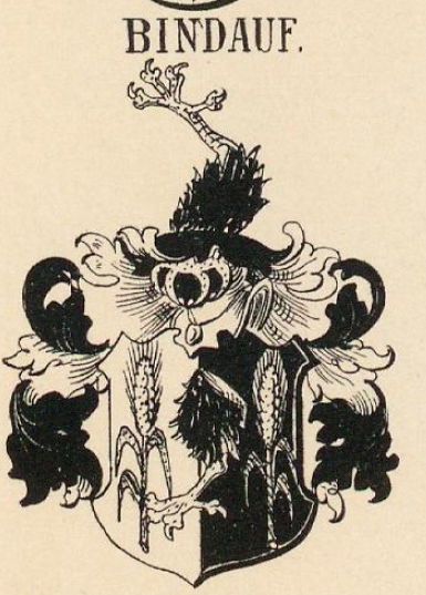 Bindauf Coat of Arms / Family Crest 1