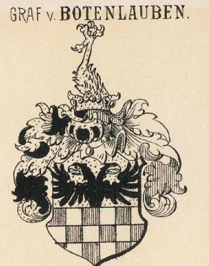Botenlauben Coat of Arms / Family Crest 1