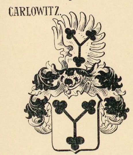 Carlowitz Coat of Arms / Family Crest 1
