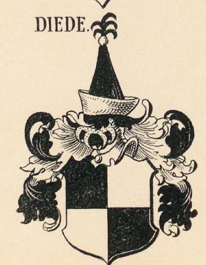 Diede Coat of Arms / Family Crest 0
