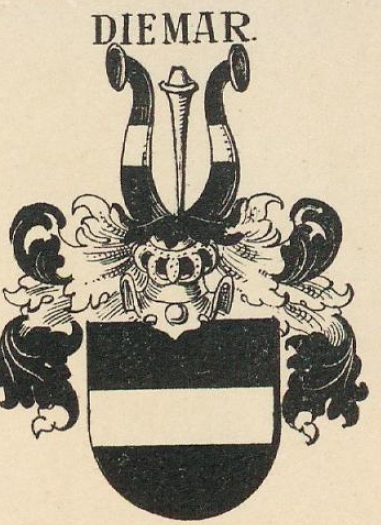 Diemar Coat of Arms / Family Crest 1