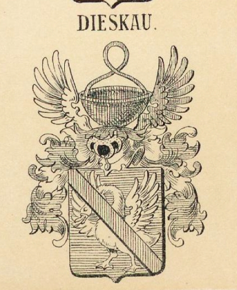 Dieskau Coat of Arms / Family Crest 3