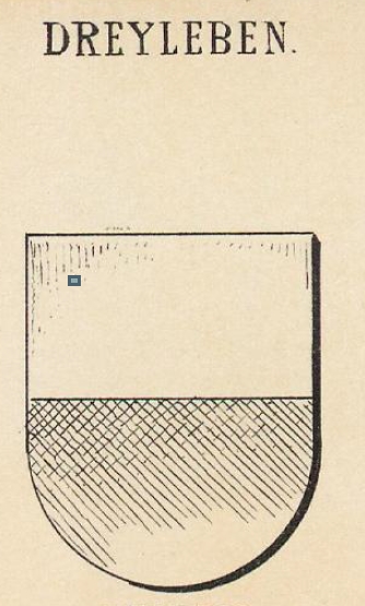 Dreyleben Coat of Arms / Family Crest 1