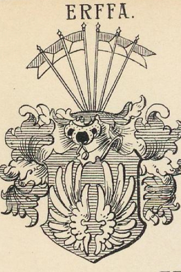 Erffa Coat of Arms / Family Crest 1