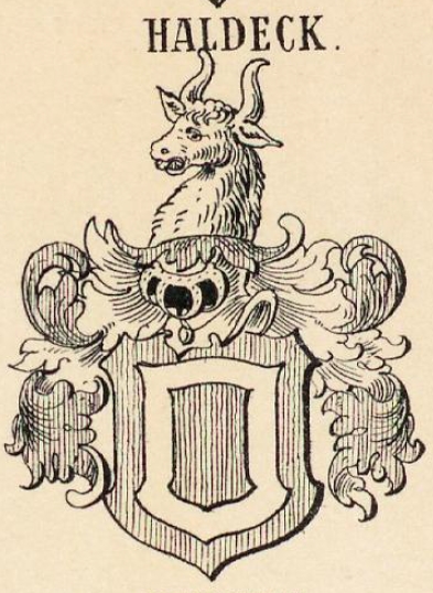 Haldeck Coat of Arms / Family Crest 1