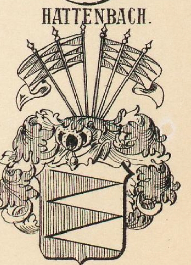 Hattenbach Coat of Arms / Family Crest 0