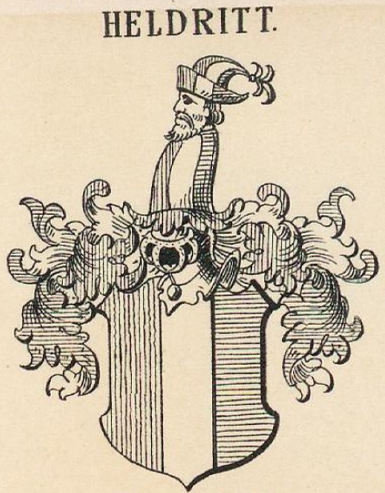 Heldritt Coat of Arms / Family Crest 1