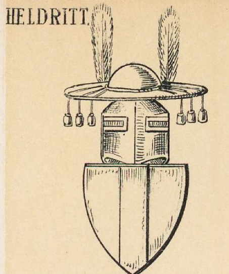 Heldritt Coat of Arms / Family Crest 3