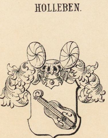 Holleben Coat of Arms / Family Crest 1